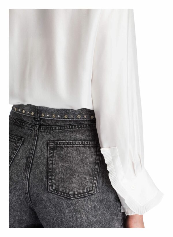 SANDRO Hemdbluse aus Seide – Bild 3